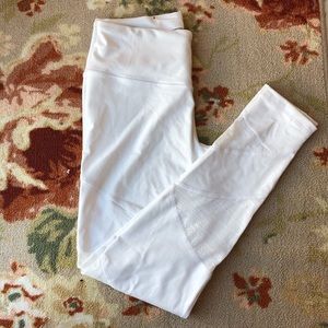 Victoria secret white yoga pants